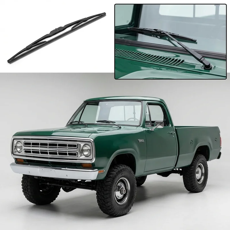 Passenger Side Wiper Blade for Dodge W200 Pickup (1969 - 1974) - 1